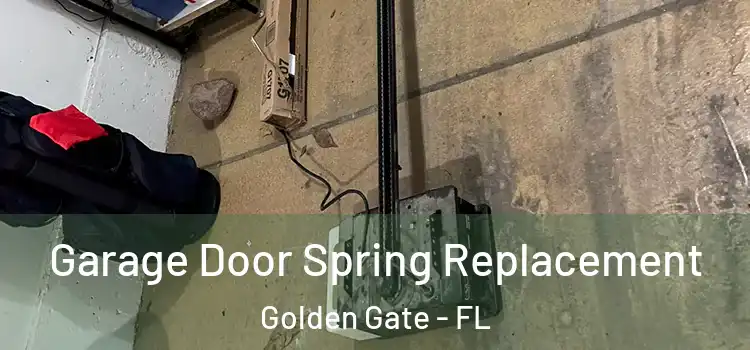  Garage Door Spring Replacement Golden Gate - FL