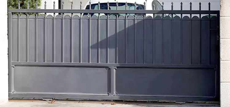 Metal Driveway Gate Installation Golden Gate