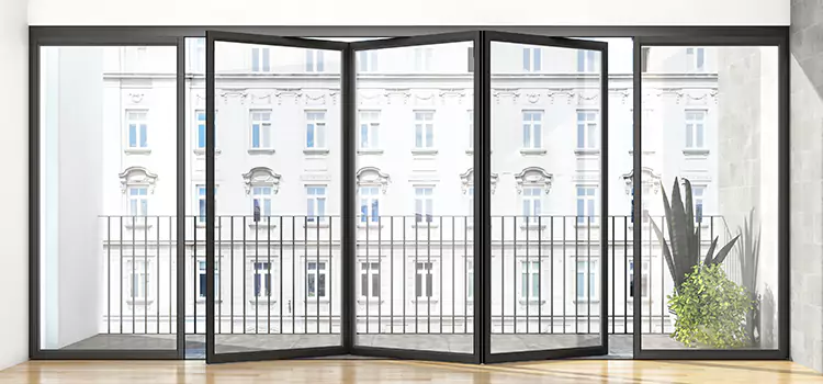 Premium Material Balcony Doors Golden Gate