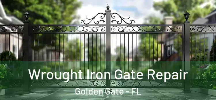  Wrought Iron Gate Repair Golden Gate - FL